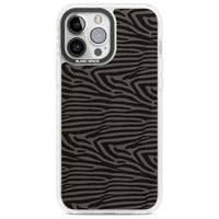 Dark Zebra Print