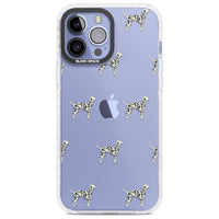 Motif de chien dalmatien