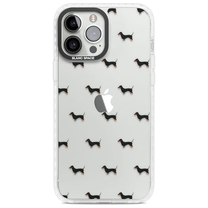 Dachshund Pattern Clear