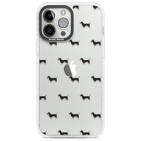 Dachshund Pattern Clear