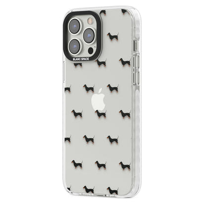 Dachshund Pattern Clear