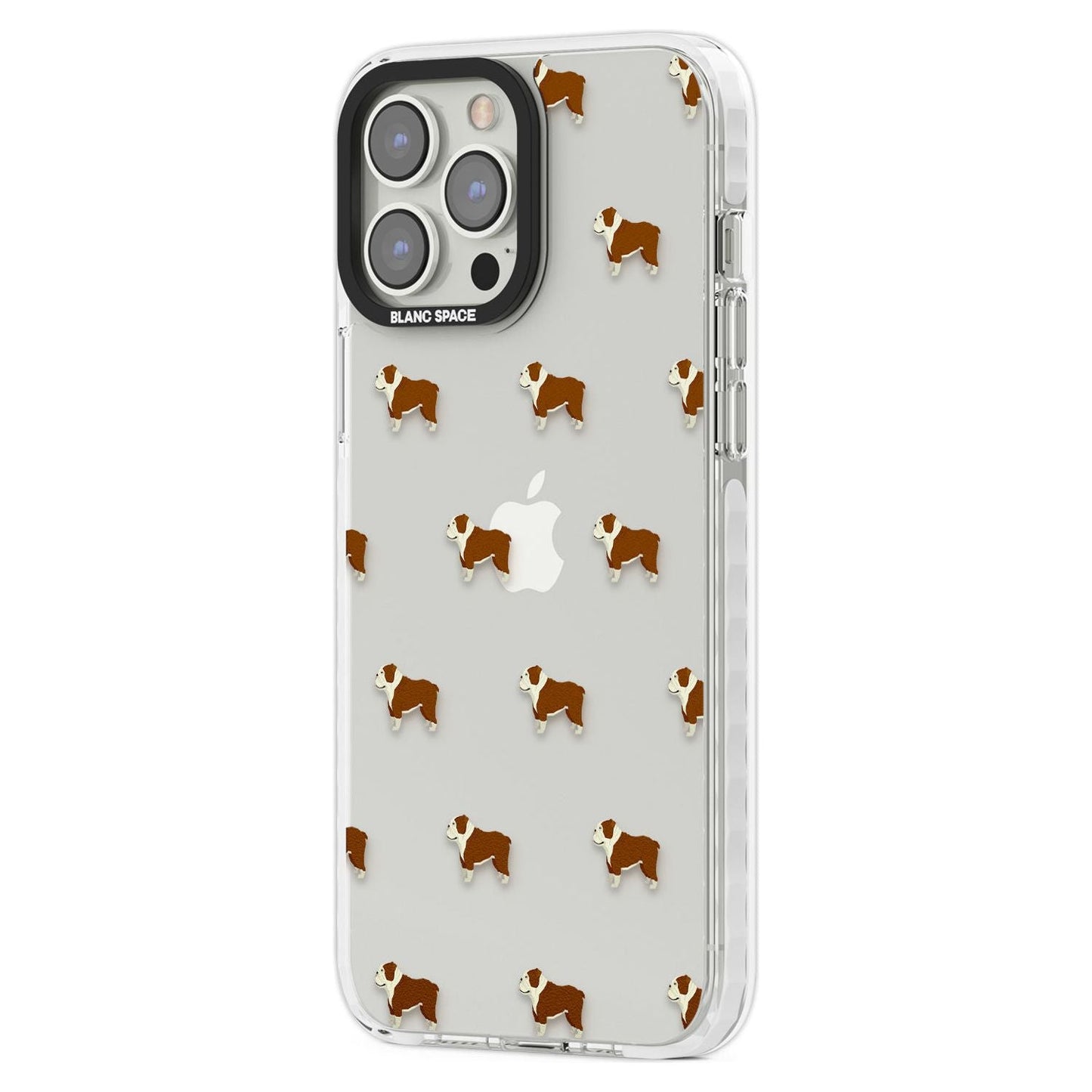 Motif bouledogue clair