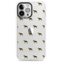 German Shepherd Pattern Clear