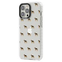 German Shepherd Pattern Clear