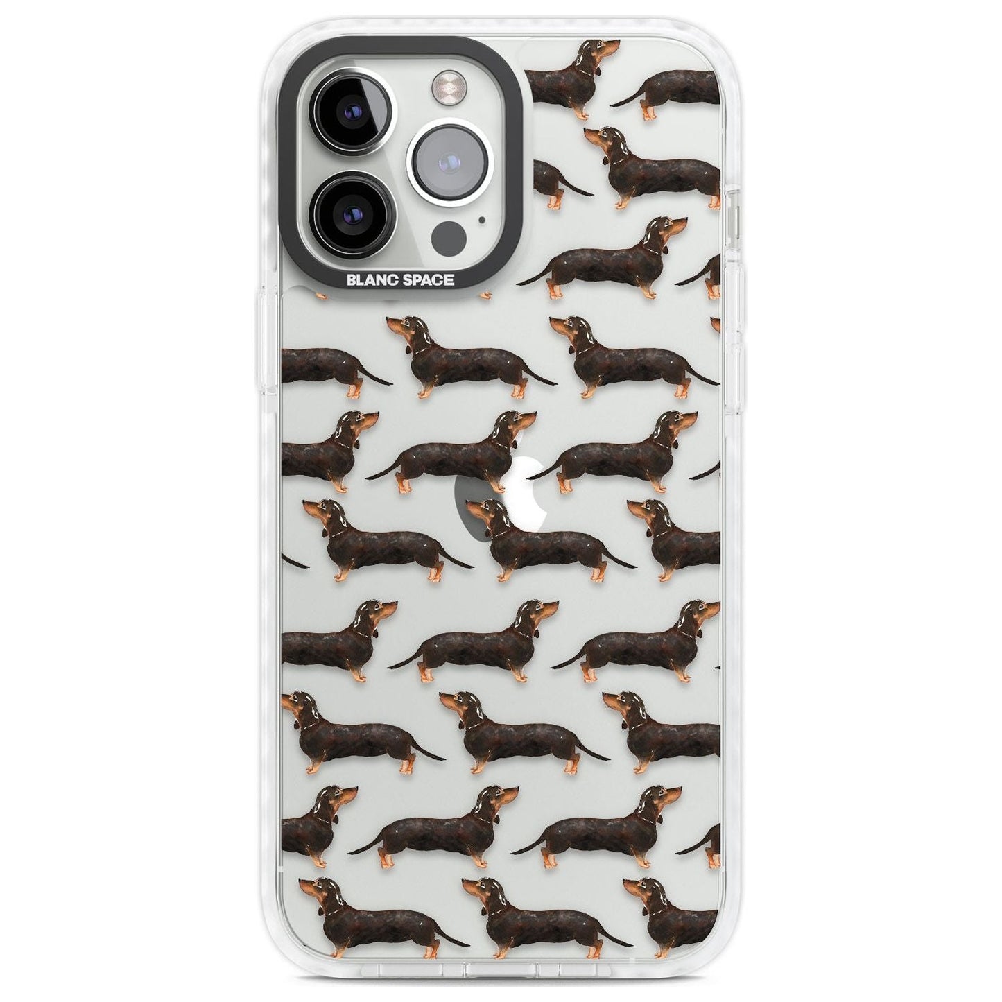 Dachshund Pattern Black Tan