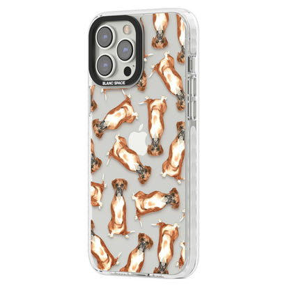 Boxer-Aquarell-Hundemuster