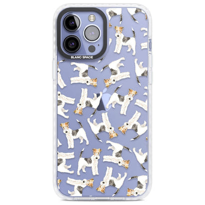 Wire Haired Fox Terrier Dog Pattern