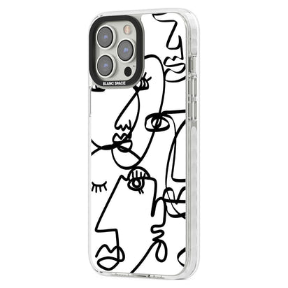 Art abstrait en noir et blanc