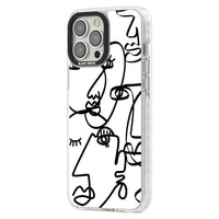 Art abstrait en noir et blanc