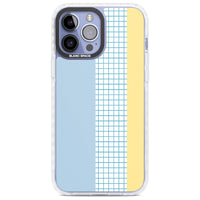 Abstract Grid Blue & Yellow