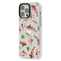 Aquarelle de poissons koi