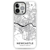 Stadtplan von Newcastle