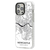 Stadtplan von Newcastle