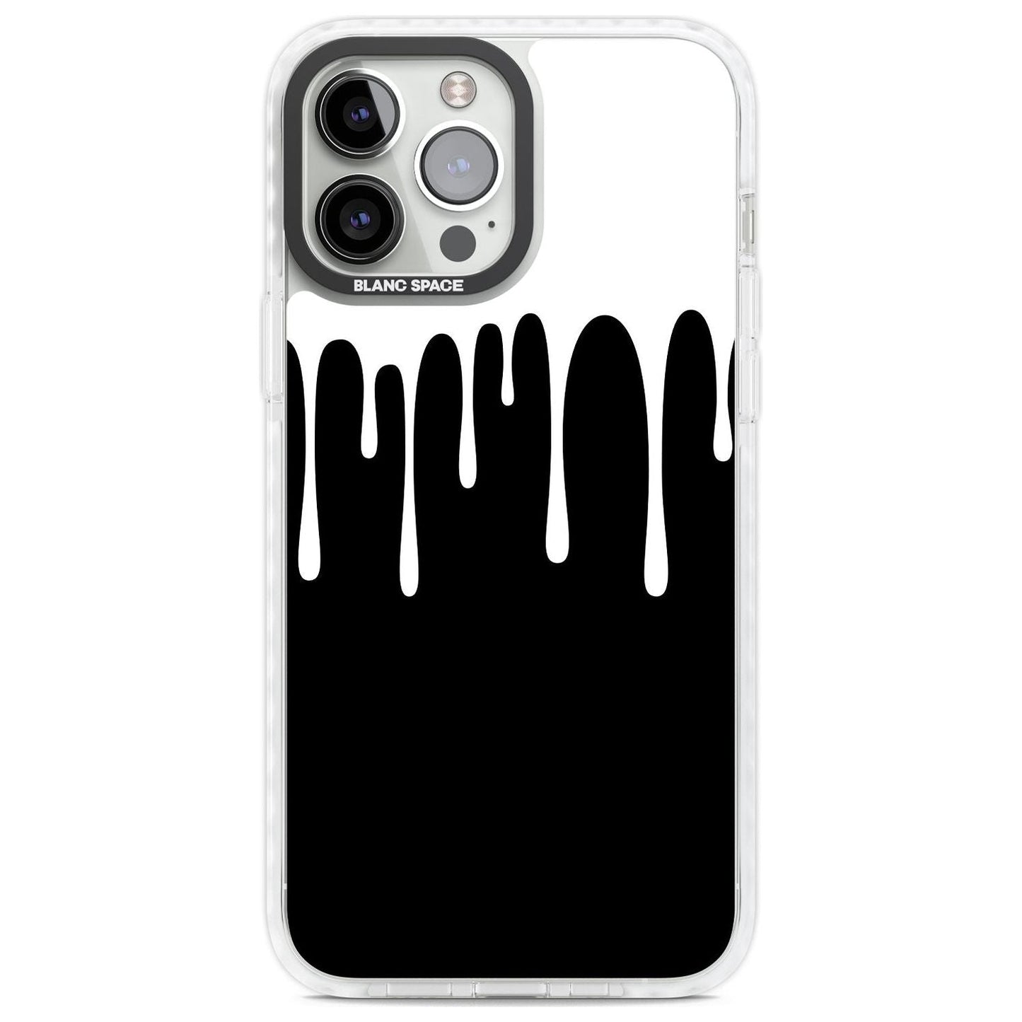 Melted Effect: White & Black