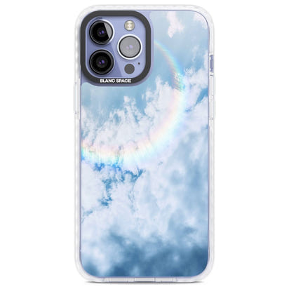 Pastellfarbener Regenbogenhimmel