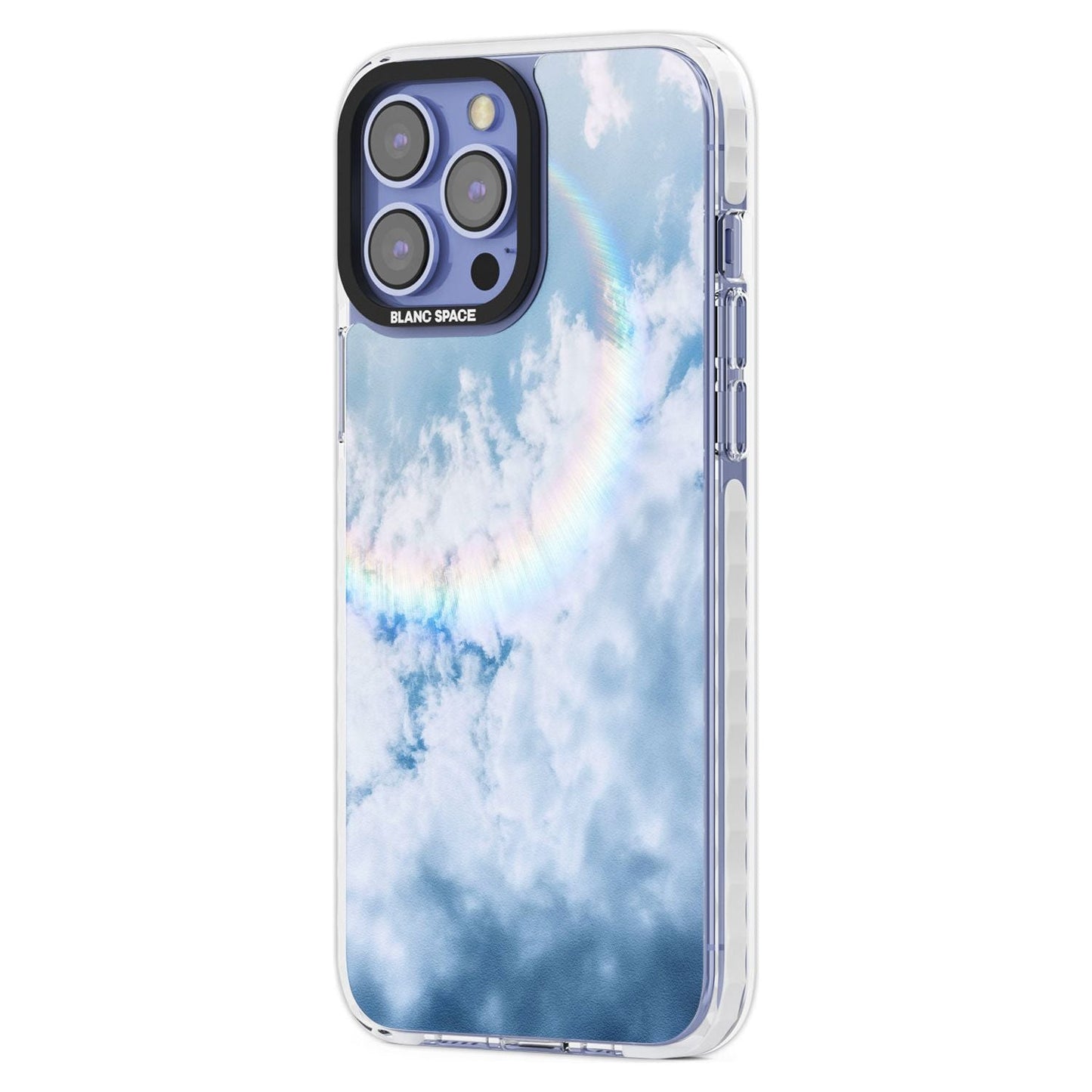 Pastellfarbener Regenbogenhimmel