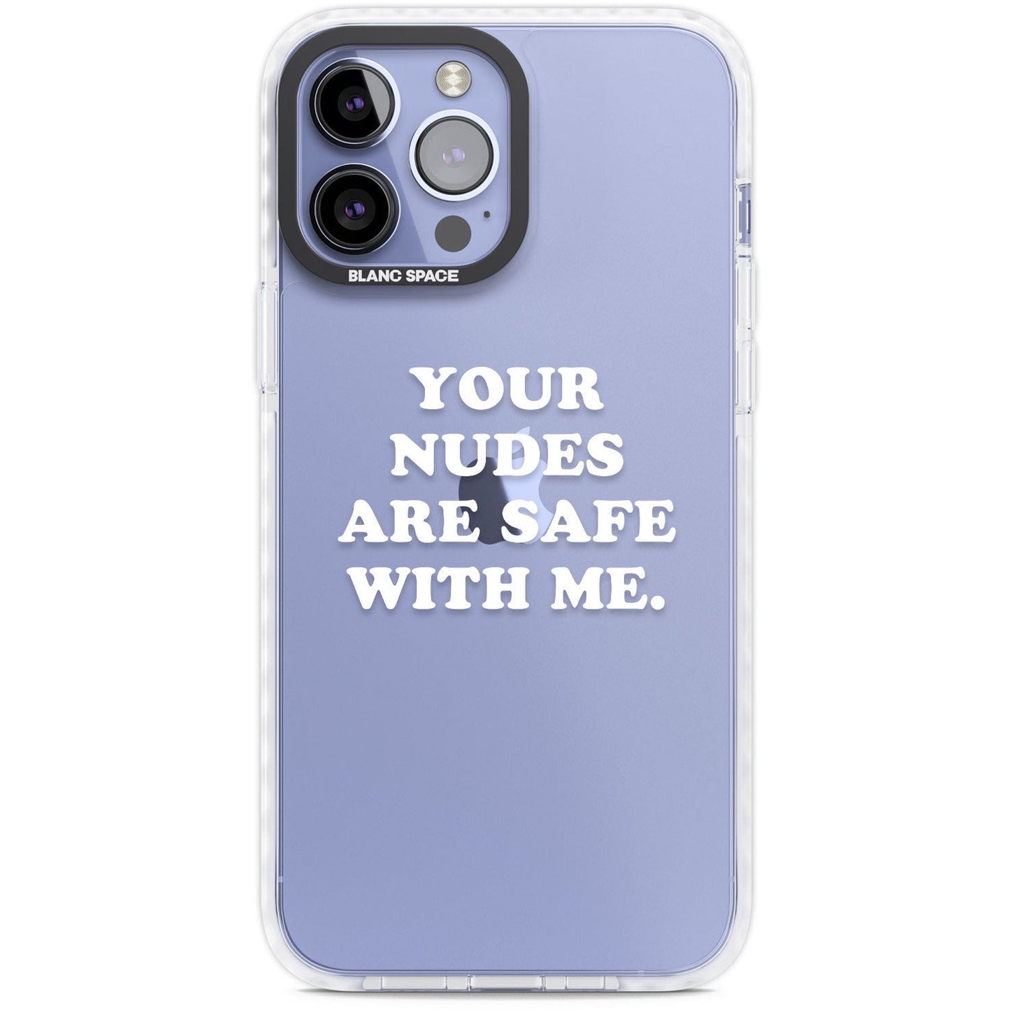 Vos photos nues sont blanches et sûres