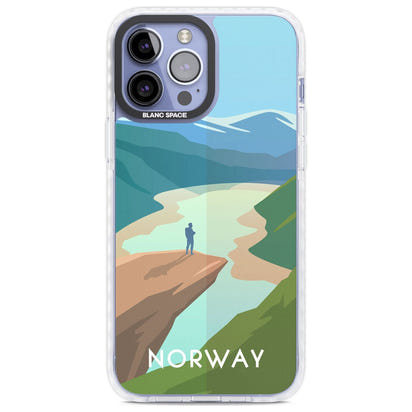 Vintage Travel Poster Norway