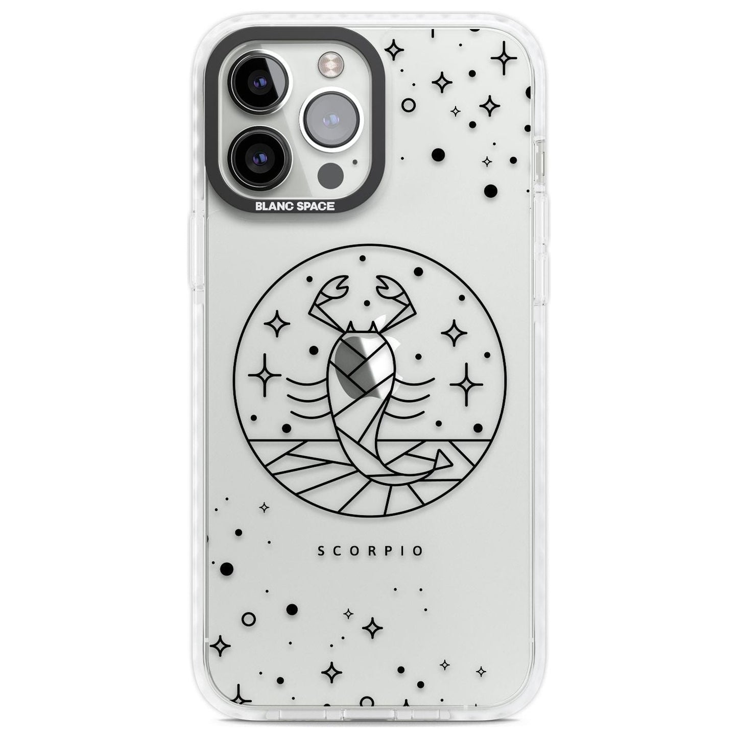 Emblème du Scorpion - Design Cosmique