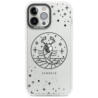 Emblème du Scorpion - Design Cosmique