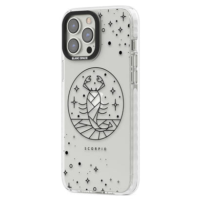 Emblème du Scorpion - Design Cosmique