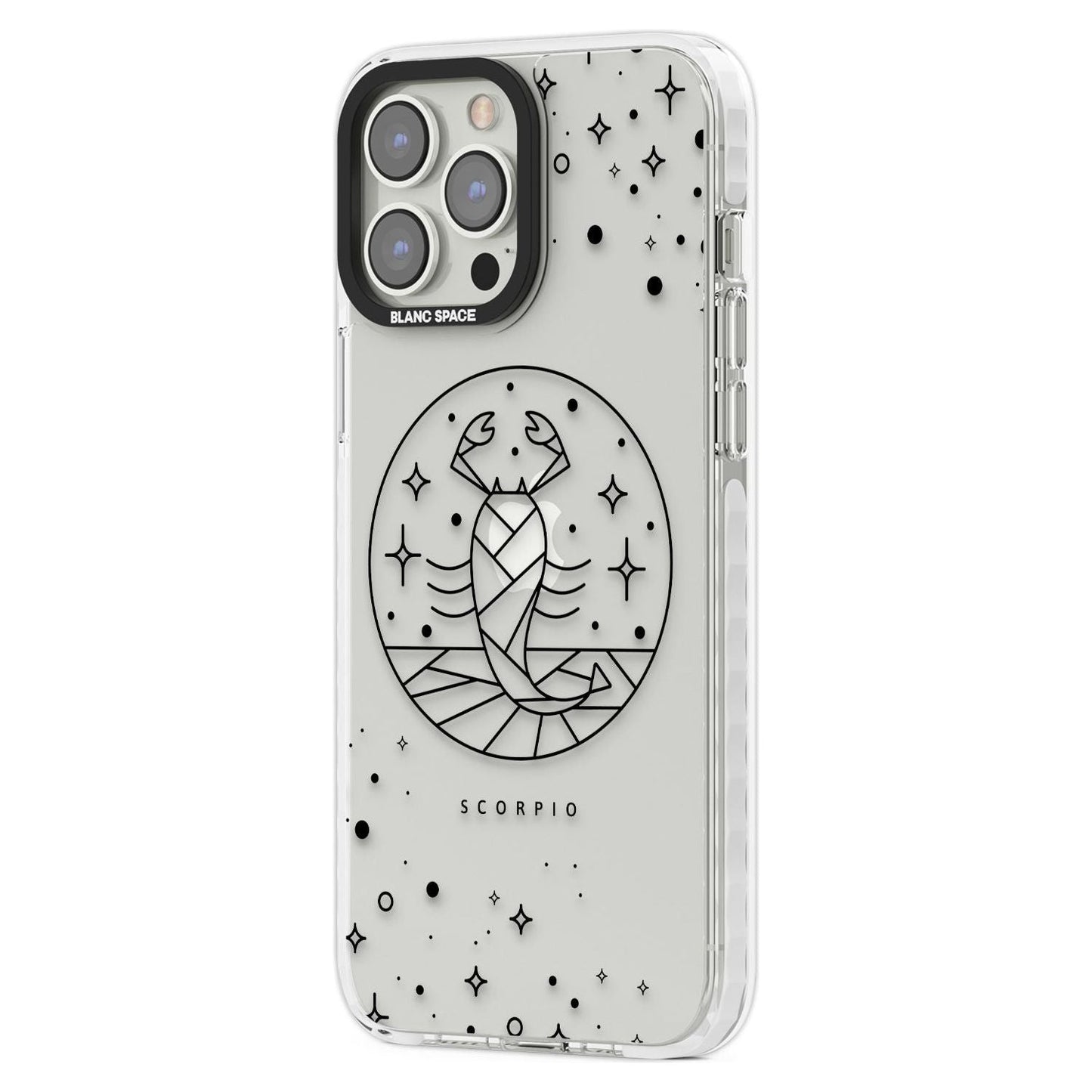 Emblème du Scorpion - Design Cosmique