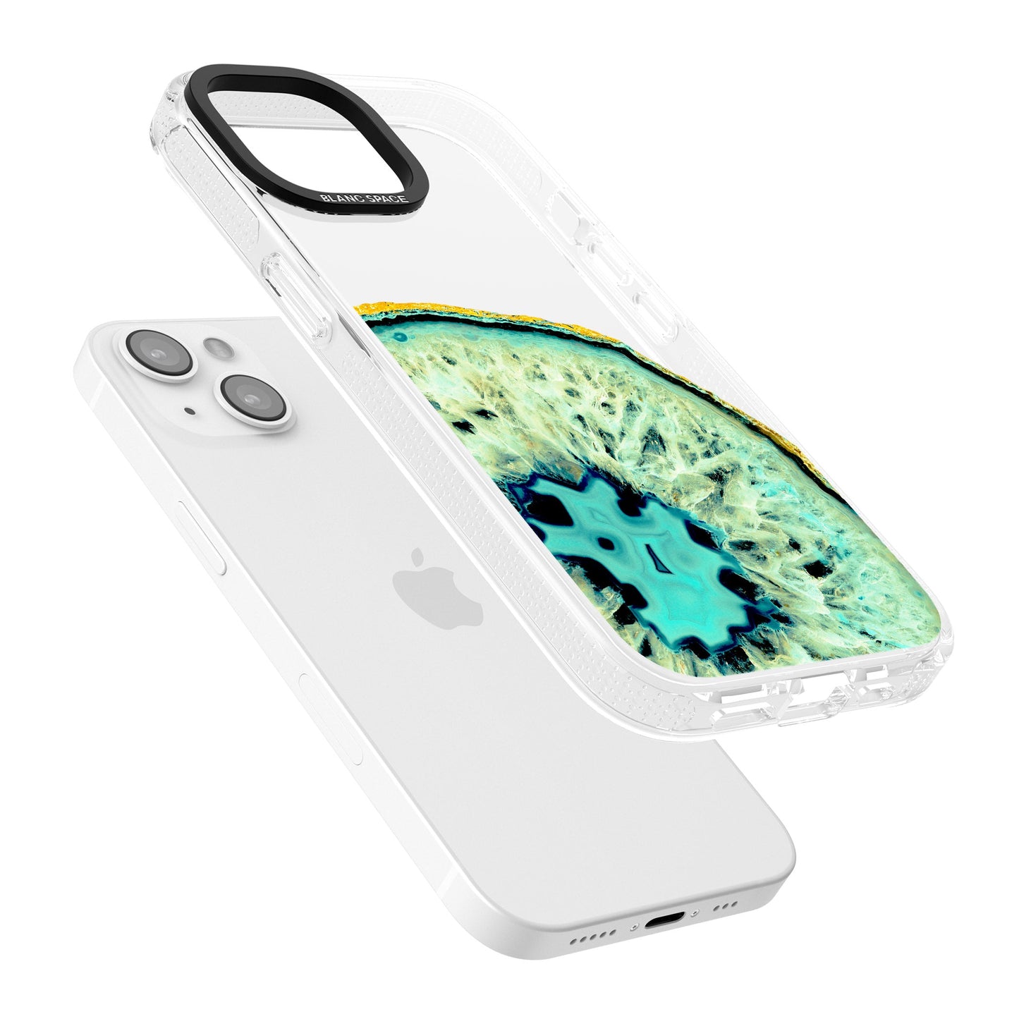 Géode turquoise en cristal