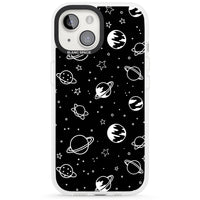 Cosmic Sketch White Black