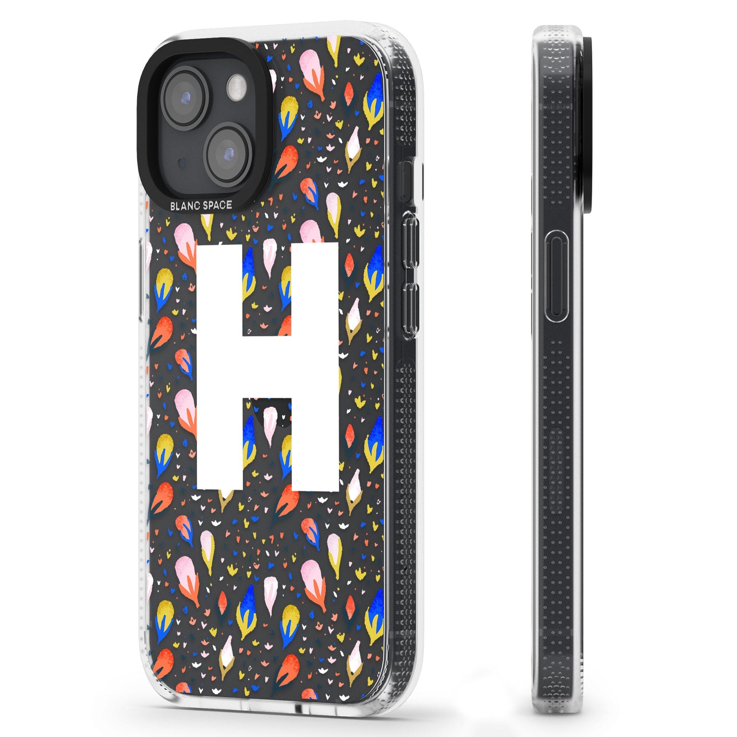 Personalised Abstract Floral Initial