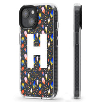 Personalised Abstract Floral Initial