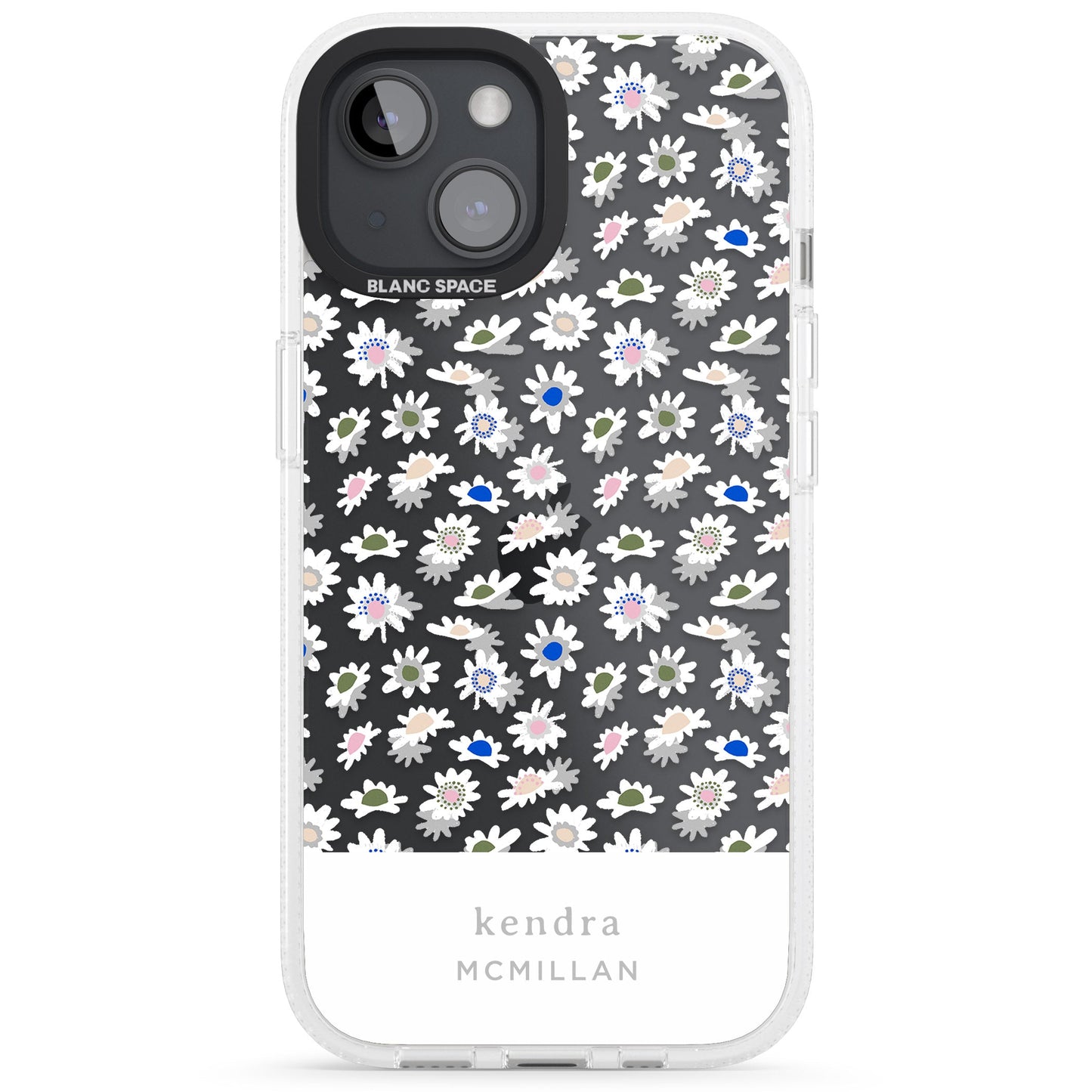 Personalised Grey & White Daisies