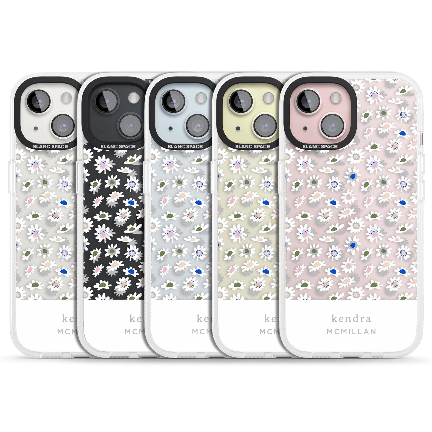 Personalised Grey & White Daisies