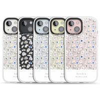 Personalised Grey & White Daisies