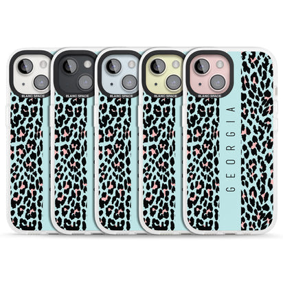 Léopard bleu personnalisé