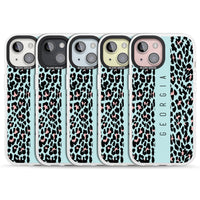 Léopard bleu personnalisé