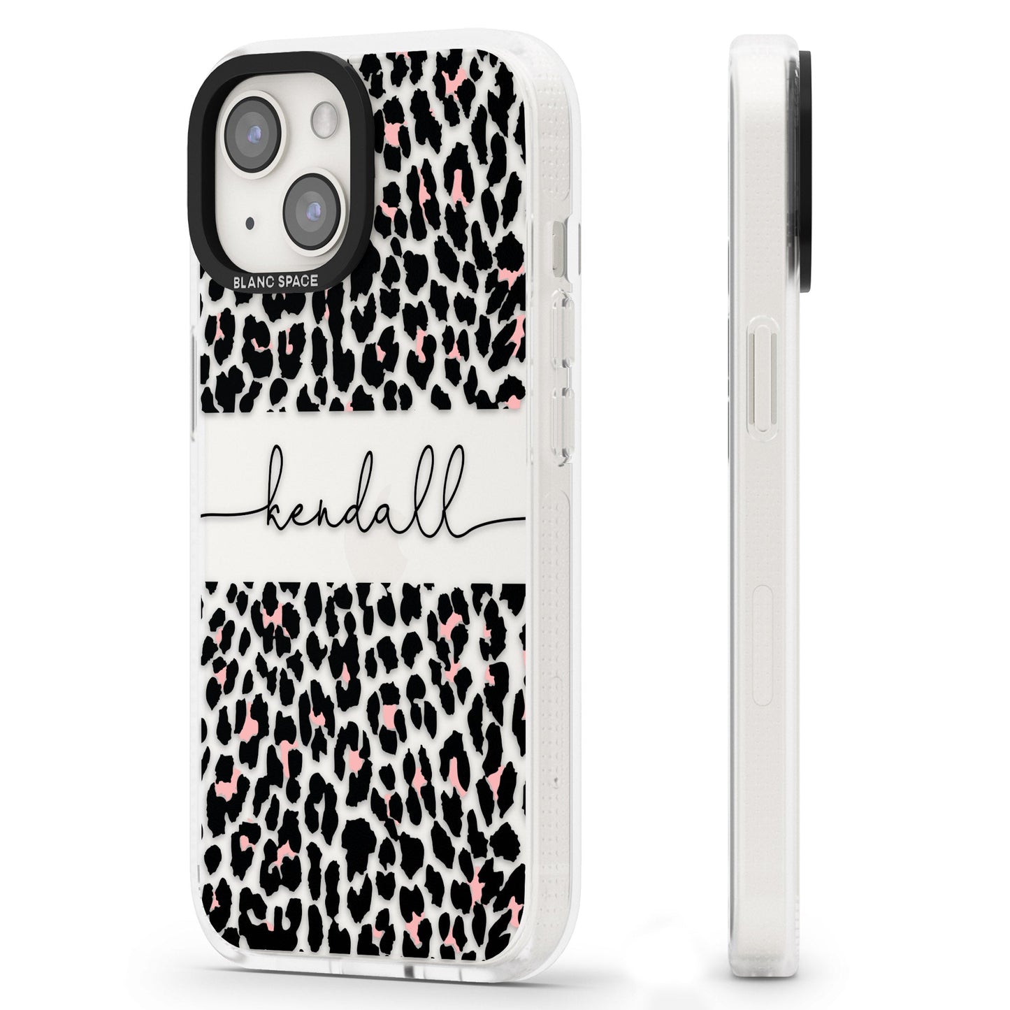 Personalised Cursive Leopard Spots