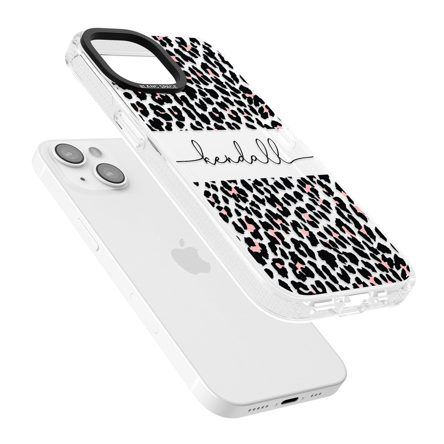 Personalised Cursive Leopard Spots