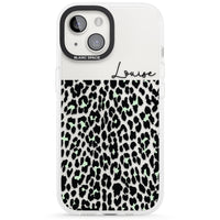 Personalised Seafoam Leopard