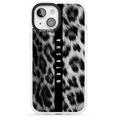 Personalised Snow Leopard Print
