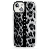 Personalised Snow Leopard Print
