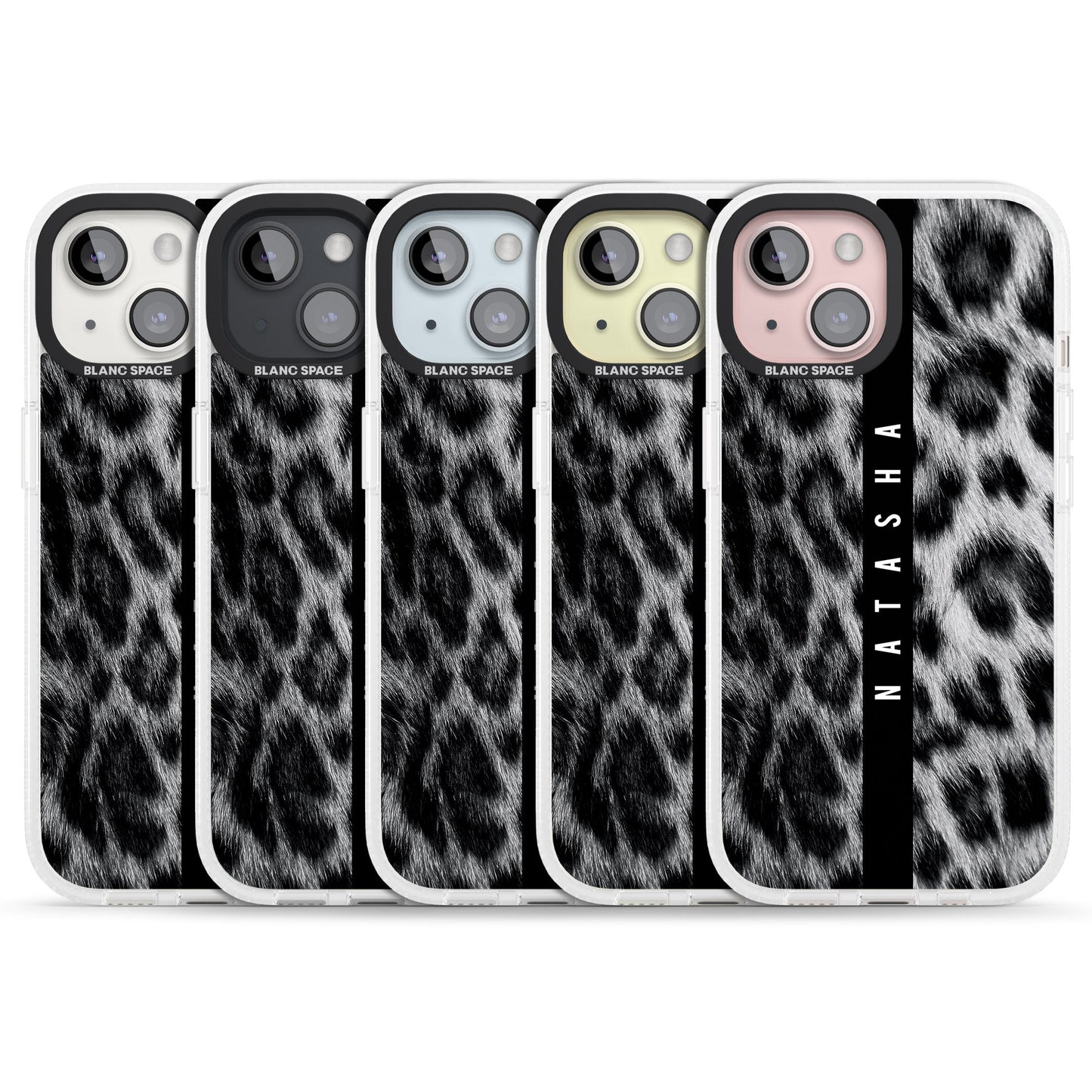 Personalised Snow Leopard Print