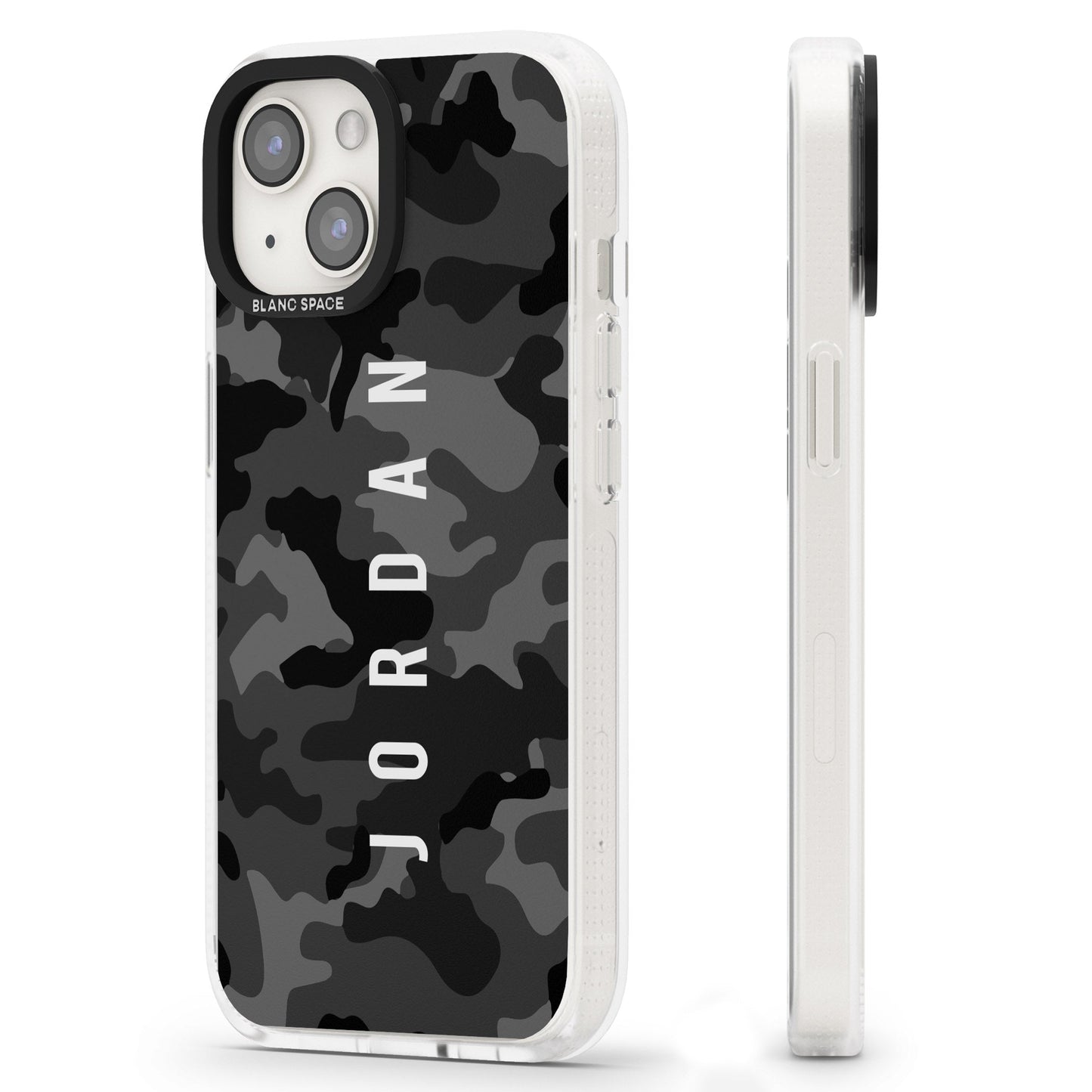 Personalised Black Camouflage Name