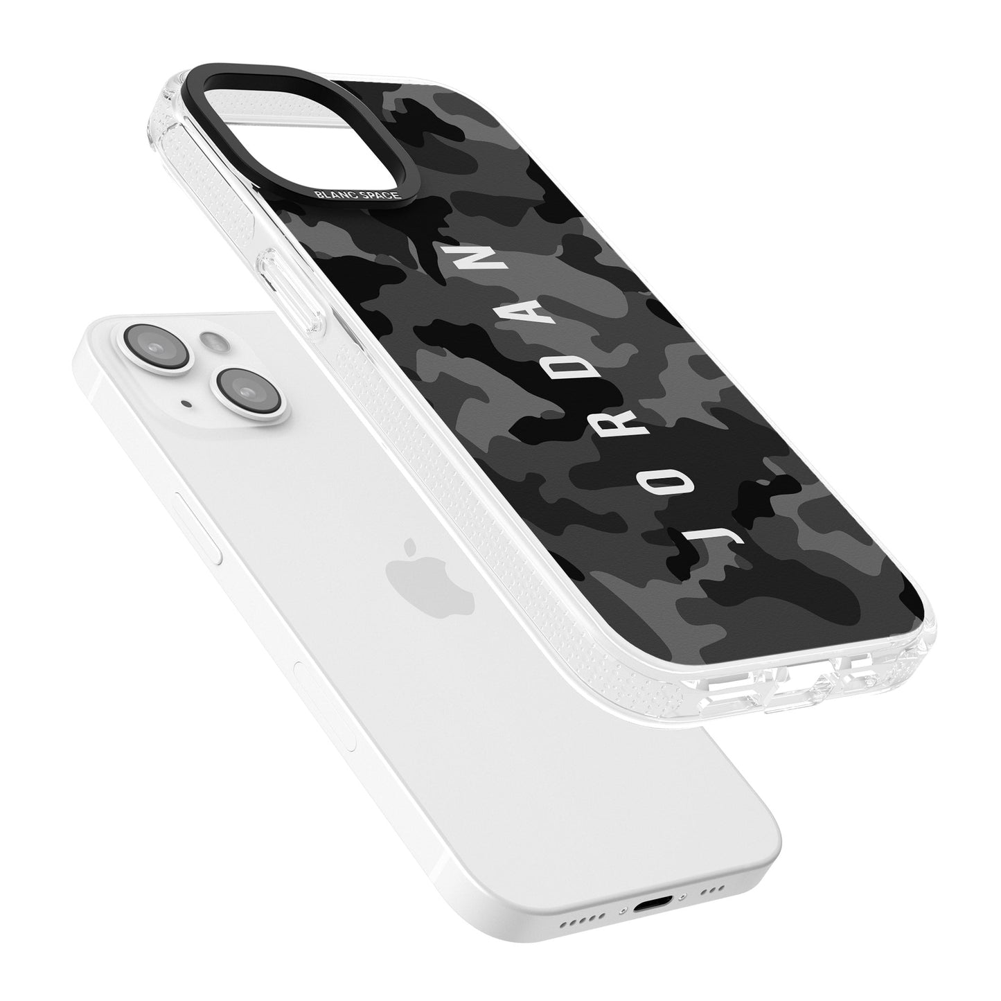 Personalised Black Camouflage Name