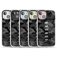 Personalised Black Camouflage Name