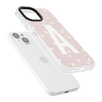 Personalised Pink Daisy Initial