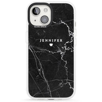 Personalised Black Marble