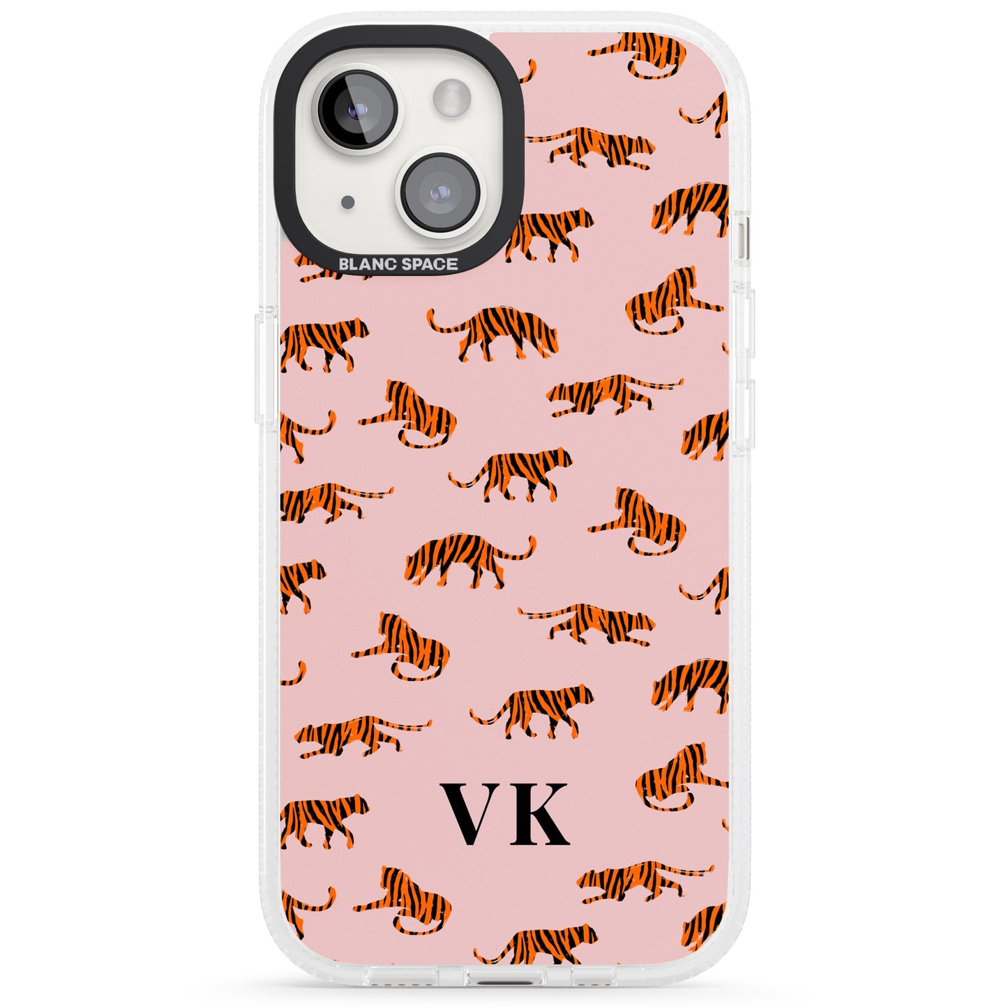 Personalised Pink Safari Tiger Pattern