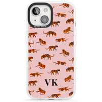 Personalised Pink Safari Tiger Pattern