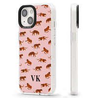 Personalised Pink Safari Tiger Pattern