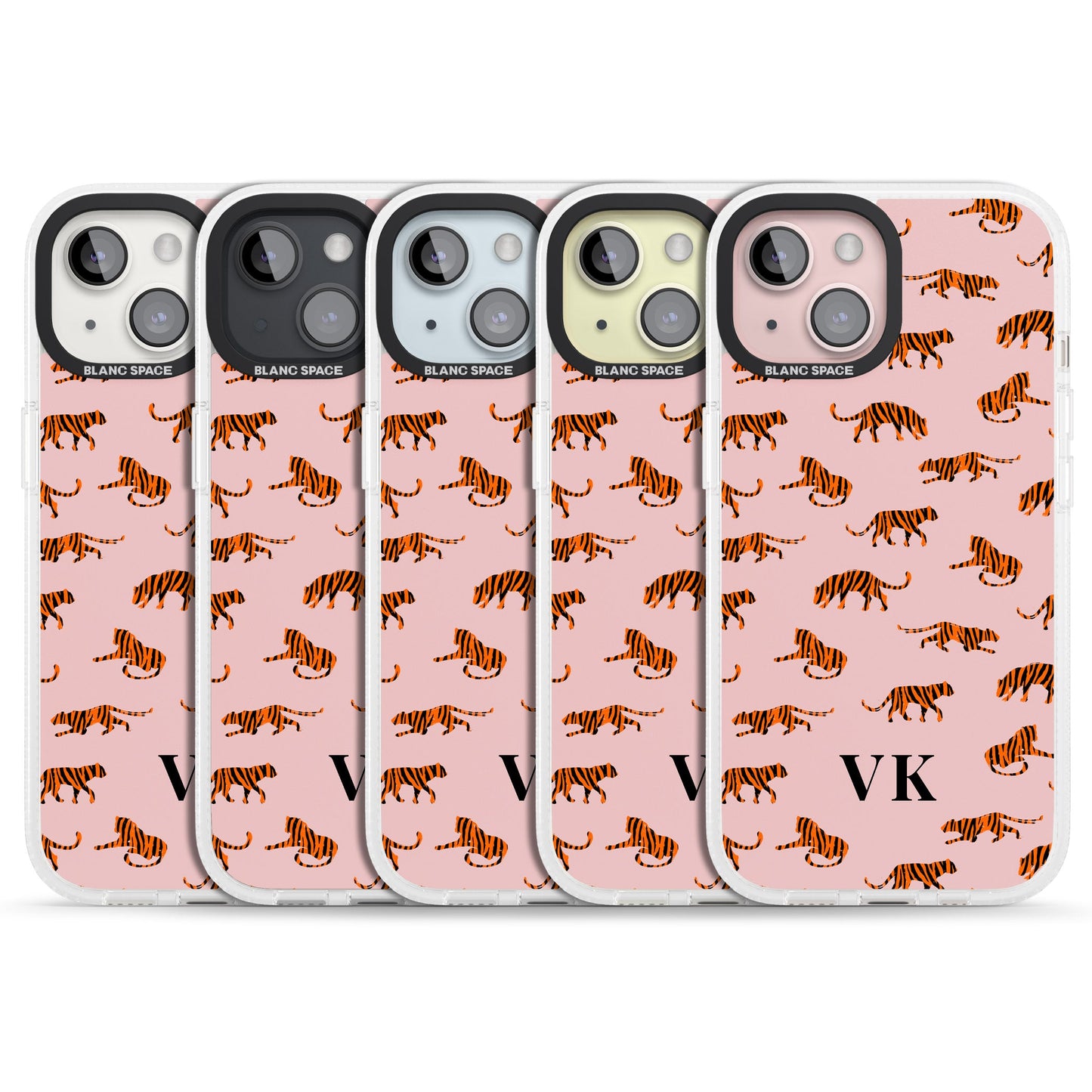 Personalised Pink Safari Tiger Pattern